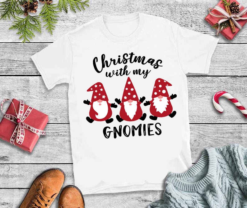 Christmas with my gonmies svg, Christmas with my gonmies design tshirt ...