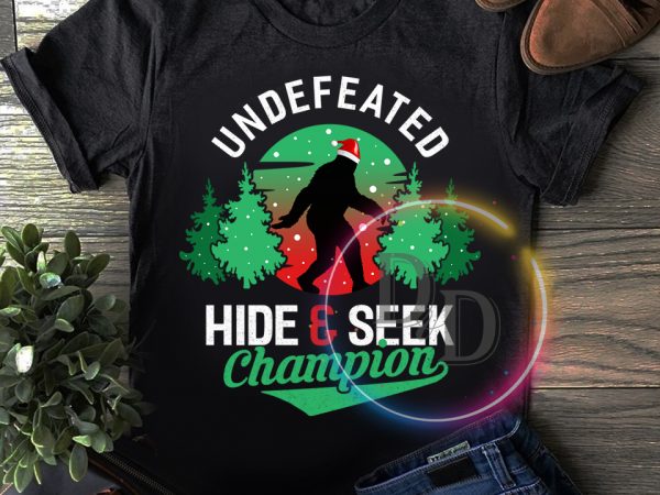 undefeated hide and seek champion shirt