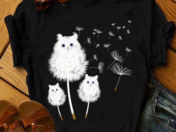 Simple Dandelion T-shirt Designs Bundle