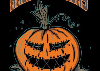 HALLO PUMPKINS T-SHIRT DESIGN