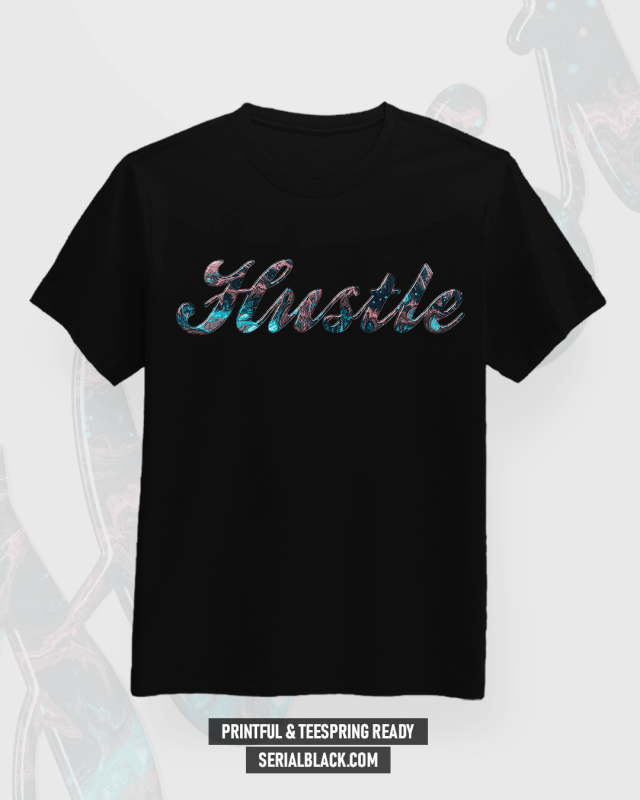 Hustle Marble T-Shirt Design buy t shirt designs artwork