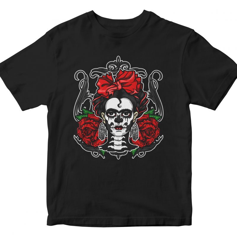 DIA DE LOS t shirt design for purchase - Buy t-shirt designs