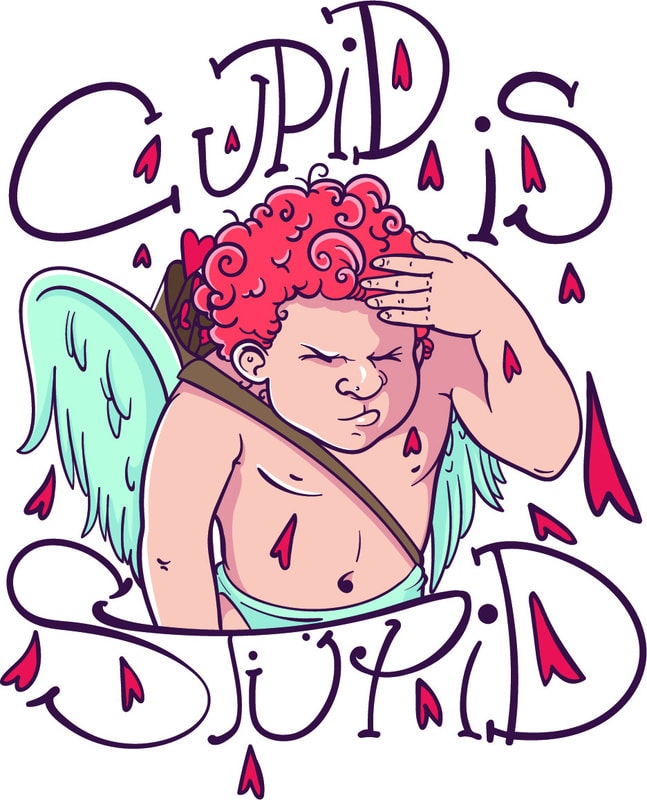 stupid cupid t shirt