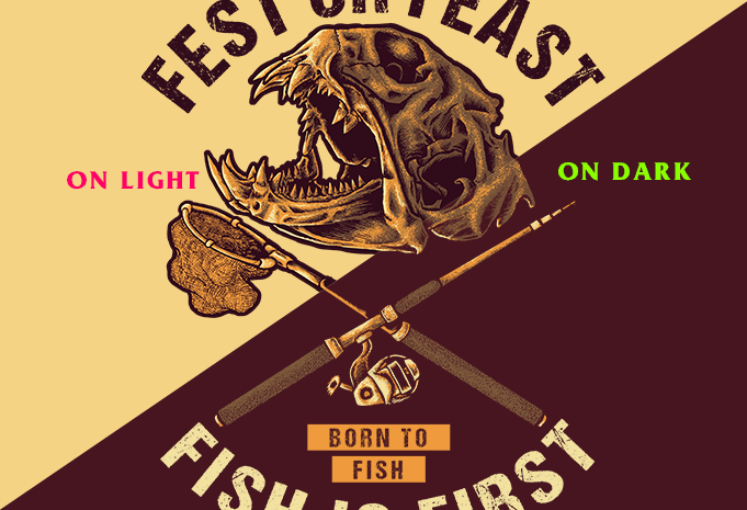 6 Fishing Designs BUNDLE