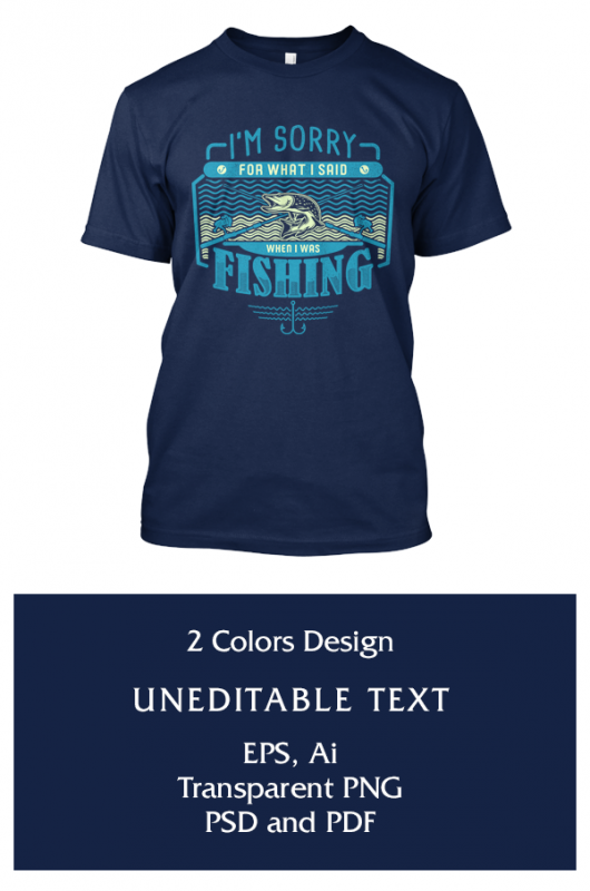 6 Fishing Designs BUNDLE