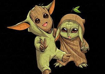 Download Baby yoda with this one the force is strong - Buy t-shirt ...