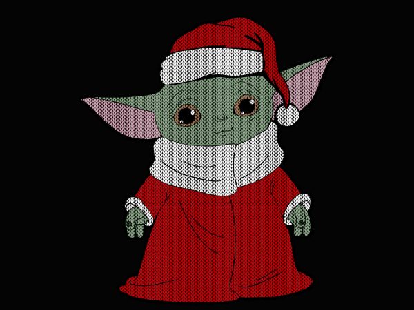 Baby Yoda Sweater Png Baby Yoda Knitting Patterns Png The Mandalorian The Child Christmas Png Baby Yoda Png Star Wars Png The Child Png T Shirt