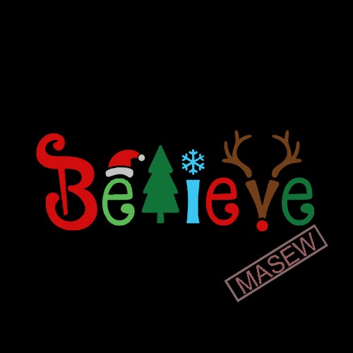 Believe Christmas SVG, Believe Svg,Believe cut files svg,Believe