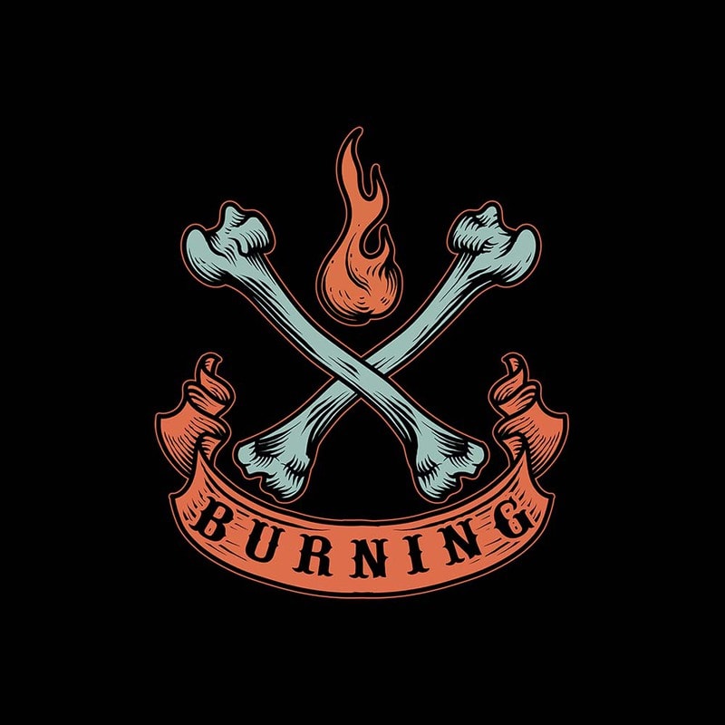 burning tshirt design - Buy t-shirt designs