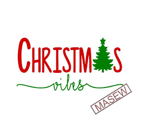Download hand lettered christmas vibes svg for cricut and ...