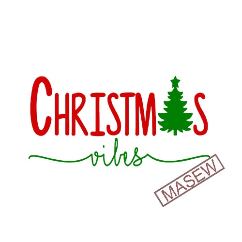 Download hand lettered christmas vibes svg for cricut and ...