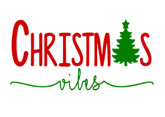 Download hand lettered christmas vibes svg for cricut and ...