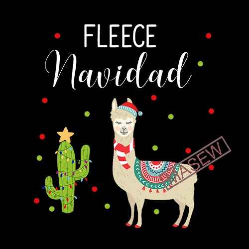 Download Christmas, llama svg, Fleece Navidad, Christmas alpaca SVG ...