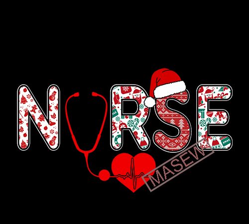 Download Nurse Christmas Heart Doctor Headphone Job Christmas Eps Svg Png Dxf Digital Download Tshirt Design For Sale Buy T Shirt Designs