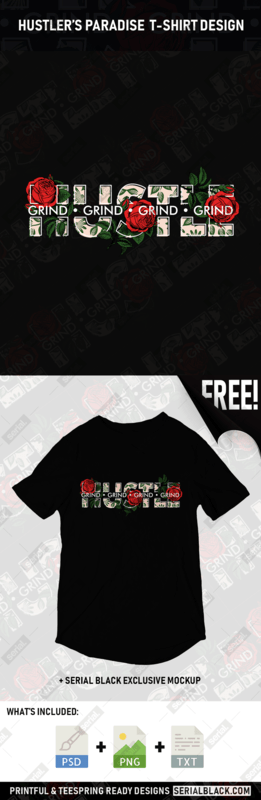 ʜᴜꜱᴛʟᴇʀ'ꜱ ᴘᴀʀᴀᴅɪꜱᴇ Hustle Entreprenuer Graphic T-Shirt Design - Buy t ...