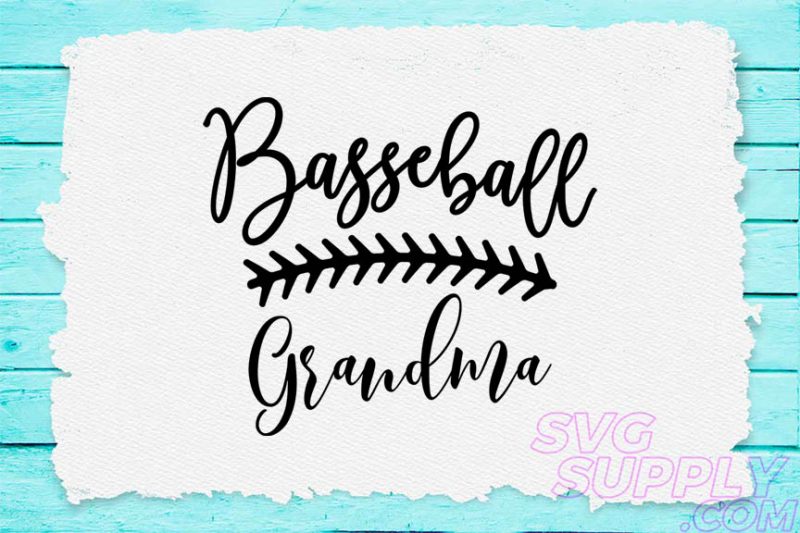 Baseball grandma clipart svg for baseball tshirt tshirt factory