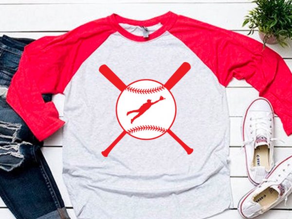 Baseball svg catcher jump for baseball lover tshirt