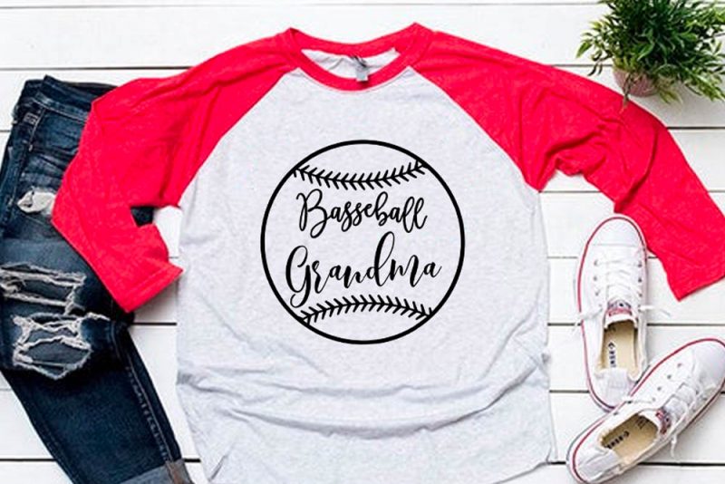 Download Baseball Grandma Black Svg For Baseball Tshirt Buy T Shirt Designs