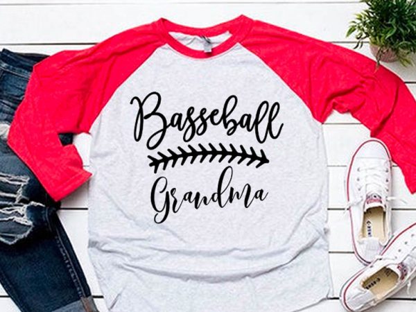 Download Baseball grandma clipart svg for baseball tshirt