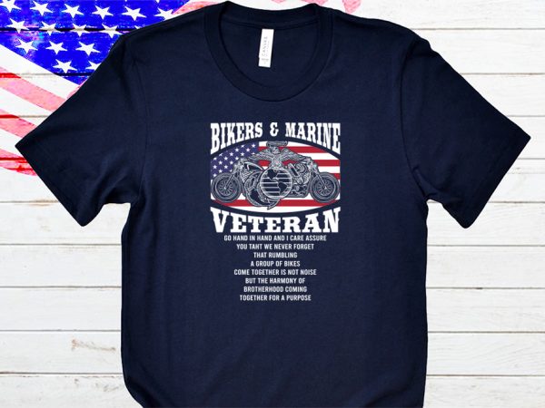 Marine double bike t-shirt design - Buy t-shirt designs
