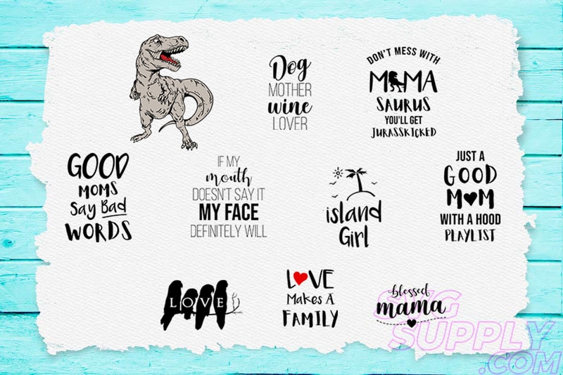 Download Mamasaurus SVG Bundle - Buy t-shirt designs