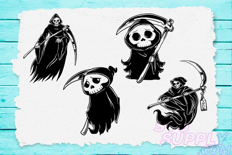 Grim Reaper Design Bundle - Buy t-shirt designs