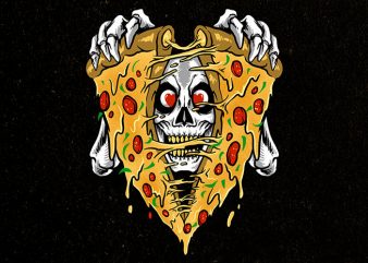 pizza boo buy t shirt design artwork