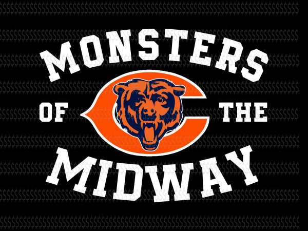 Chicago Bears Football Team svg Digital File, Chicago Bears Logo svg