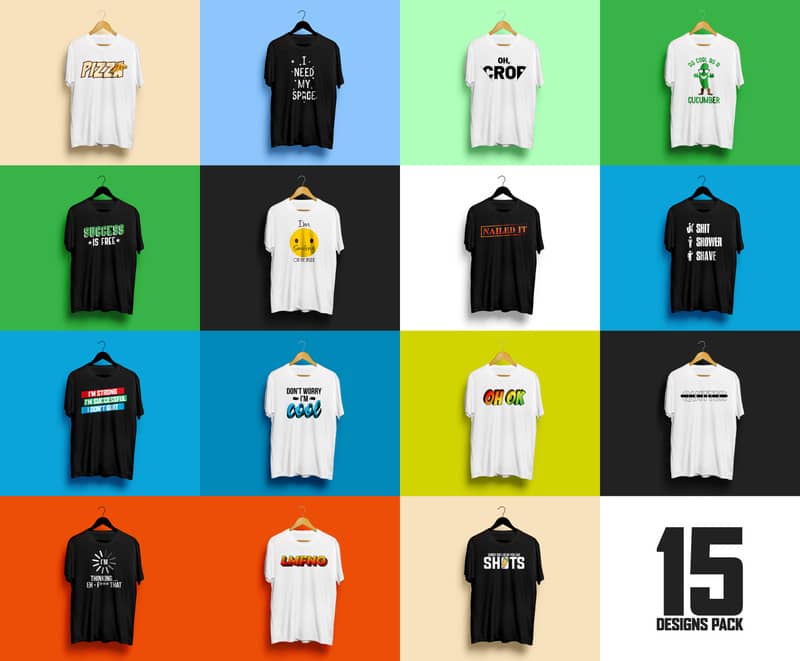 15-Streetwear t-shirt Design Bundle for sale in 20$ only - Buy t-shirt ...