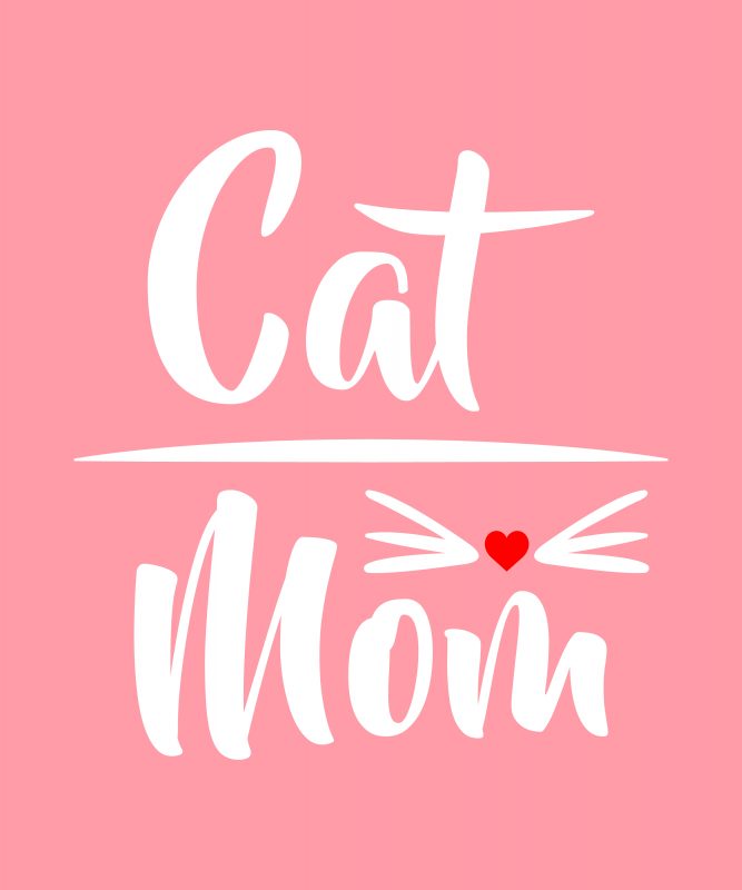 CAT MOM T-SHIRT graphic t-shirt design - Buy t-shirt designs