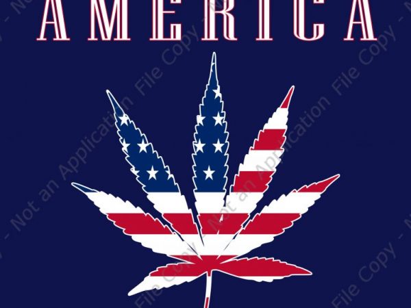 Weed leaf maga png design