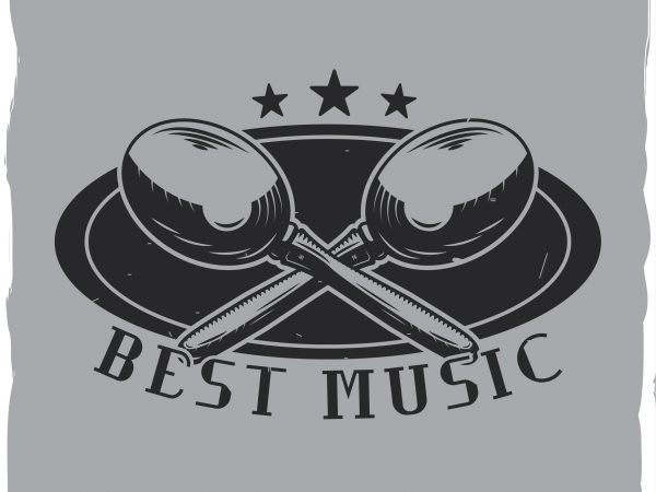 Music t-shirt design