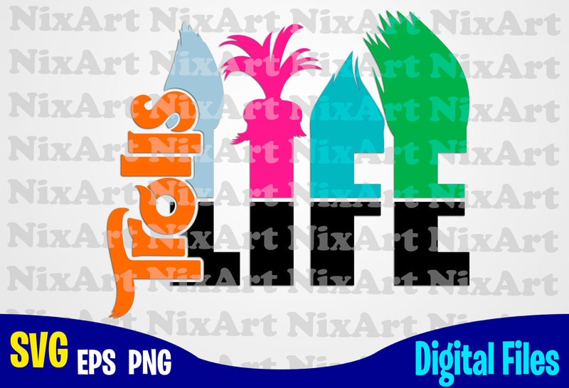 Huge Trolls SVG & PNG Designs Bundle