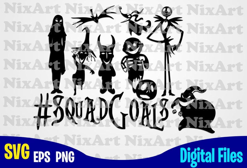 Download Squadgoals, Nightmare Before Christmas, Jack, Sally ...