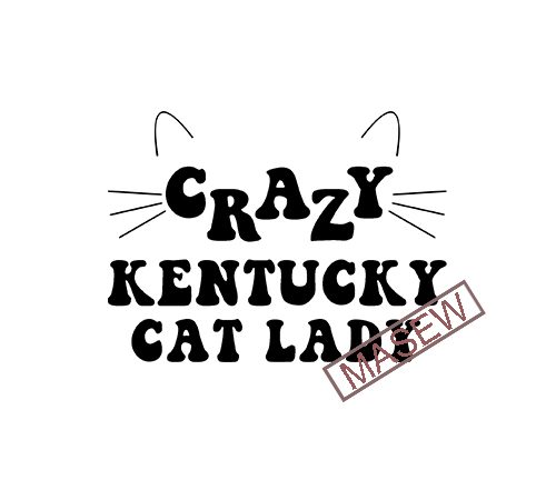 Download Crazy Kentucky Cat Lazy Funny Cat Pet Svg Animals Cat Lover Svg Eps Svg Png Dxf Digital Download Buy T Shirt Design For Commercial Use Buy T Shirt Designs