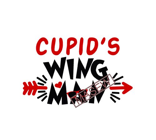 Download Cupid's wing man svg, boy valentine svg, valentine svg ...