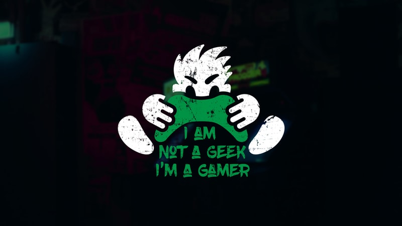 I Am A Not A Geek I Am A Gammer Design For T Shirt Buy T Shirt Designs