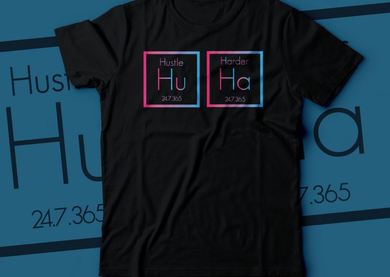 Hustle Harder Neon T Shirt Design Hustling Design Tee Buy T Shirt Designs