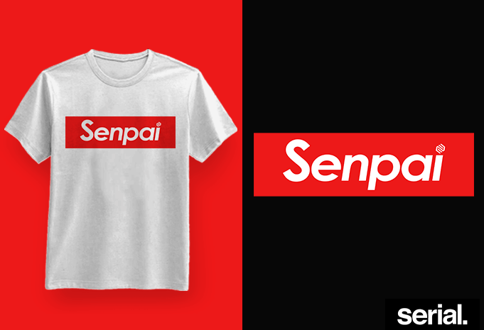 Senpai store supreme shirt