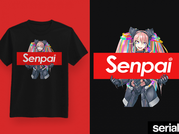 supreme senpai shirt