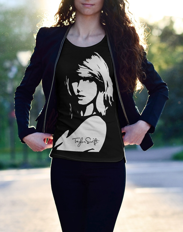 Taylor Swift vector art t shirt design for sale - Buy t-shirt designs