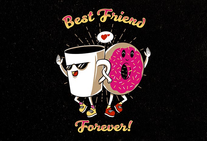 Kit T Shirts Feminina - Papéis De Parede Best Friends, HD Png Download ,  Transparent Png Image - PNGitem