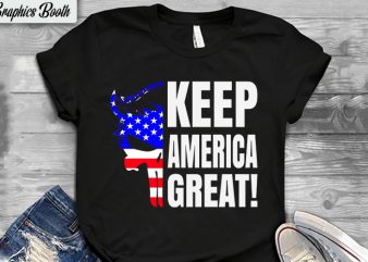 Keep America Great design for t shirt, buy t shirt design artwork, t shirt design to buy, vector T-shirt Design, American election 2020.