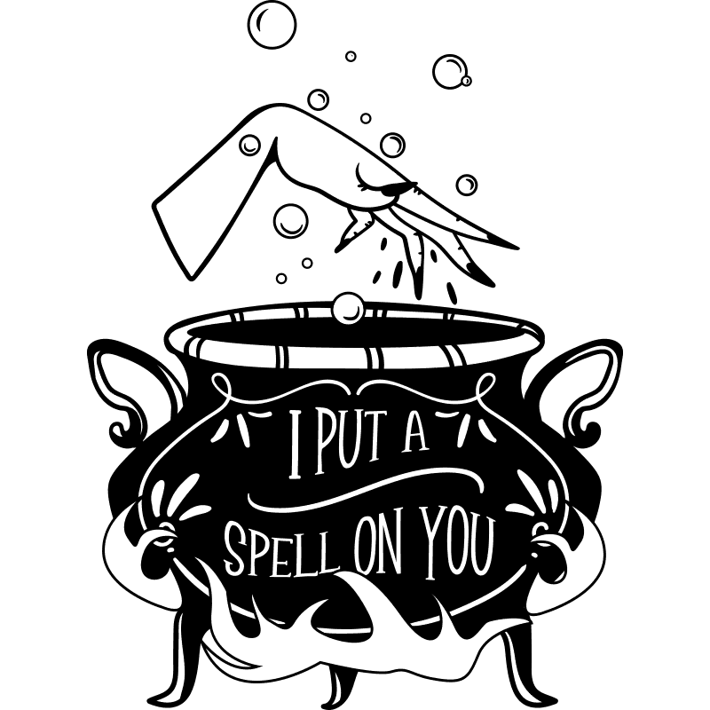 I put a spell on you buy t shirt design artwork - Buy t-shirt designs