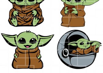 Download Baby Yoda svg - Buy t-shirt designs