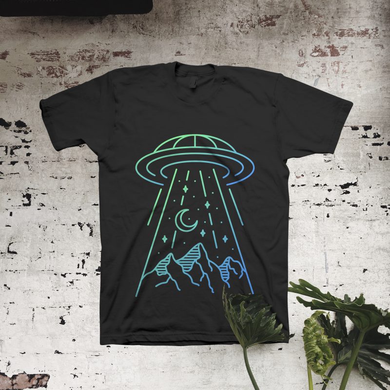 Alien Adventure t shirt design for purchase