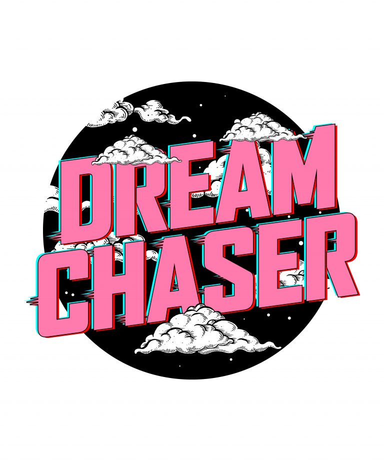 Download DREAM CHASER - Vintage Style graphic t-shirt design