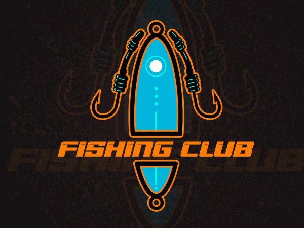 Fishing club t-shirt design