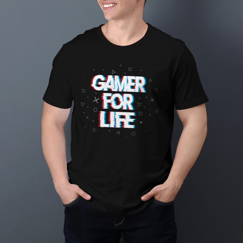 Gamer Bundle 1 - 50 Designs -90% OFF - Buy t-shirt designs