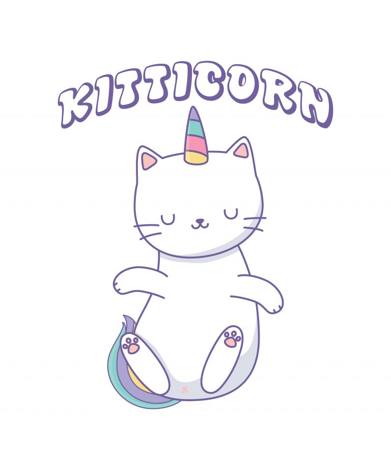 Download Kitticorn Cat T Shirt Design For Commercial Use Buy T Shirt Designs